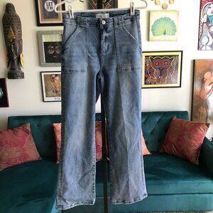RISEN size 3 / 26 Stretch Denim Rosie Ankle Flare Jeans